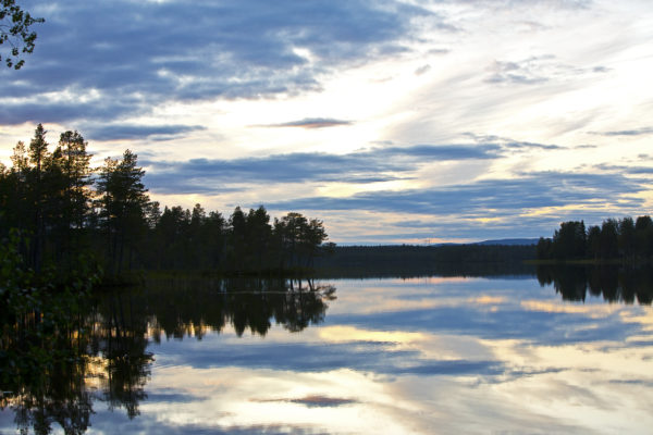 Lake Swedish Lapland